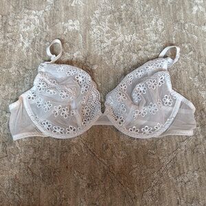 Free People Floral Lace Sheer Bra